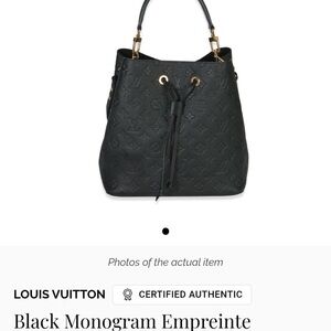 Louis Vuitton Black Shoulder Bag